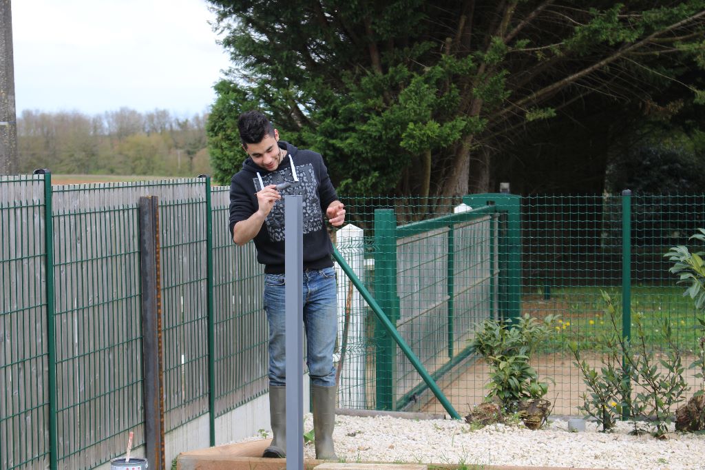 Yohann stagiaire aux Ulyskanes du Fleury